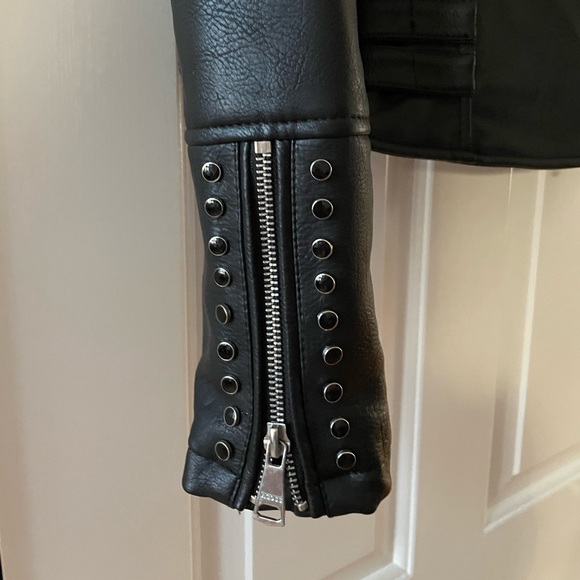 Vigoss Studded Faux Leather Jacket - Picture 2 of 7